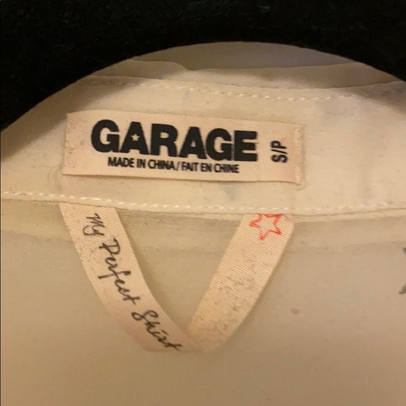 See through chiffon button up - Picture 5 of 6